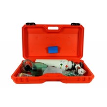 equipo botella oxigeno 400 l oxigeno 2 l liquido portatil