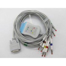 cable paciente conector de ecg 10 latiguillos conector banan