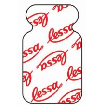 electrodos ecg 34 x 21 mm desechables tab lessa paq 500 u