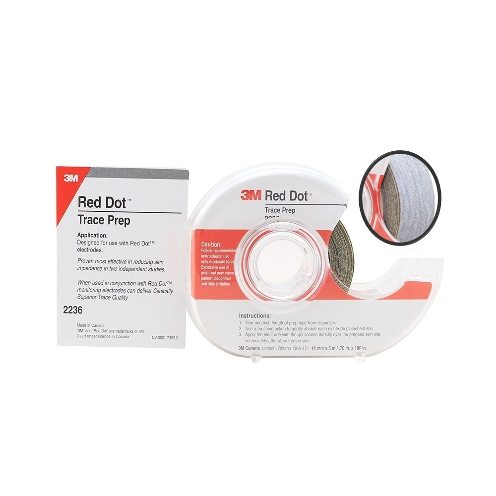 rollo dispensador de cinta preparatoria para electrodos  18