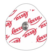 electrodos ecg 36 x 40 mm con gel y soporte foam paq 600 u