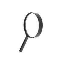 lente de aumento con mango unidad