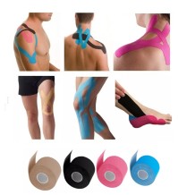 temtex kinesiology tape 5m x 5cm beige tape neuromuscular 