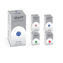 aguja puncion seca con guia 030x75mm azul agupunt paq 10