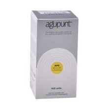 aguja puncion seca con guia 025x40mm amarillo agupunt paq