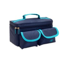 maletin pequeno para extracciones azul marino rows unida