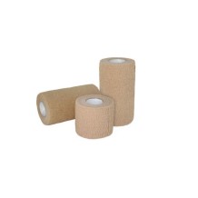 venda elastica cohesiva 5 cm x 45 m color beige rapix st u