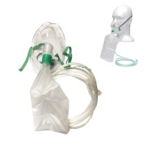 mascarilla de oxigeno con reservorio adultos  unidad