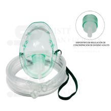 mascarilla de oxigeno simple adultos unidad