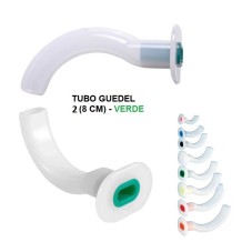 canula de guedel n 2  80 mm verde unidix unidad