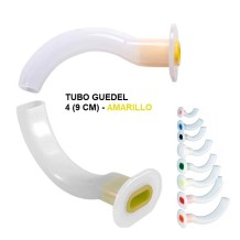 canula de guedel n 4 90 mm amarillo