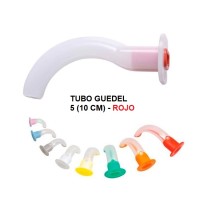 canula de guedel n 5  100 mm rojo