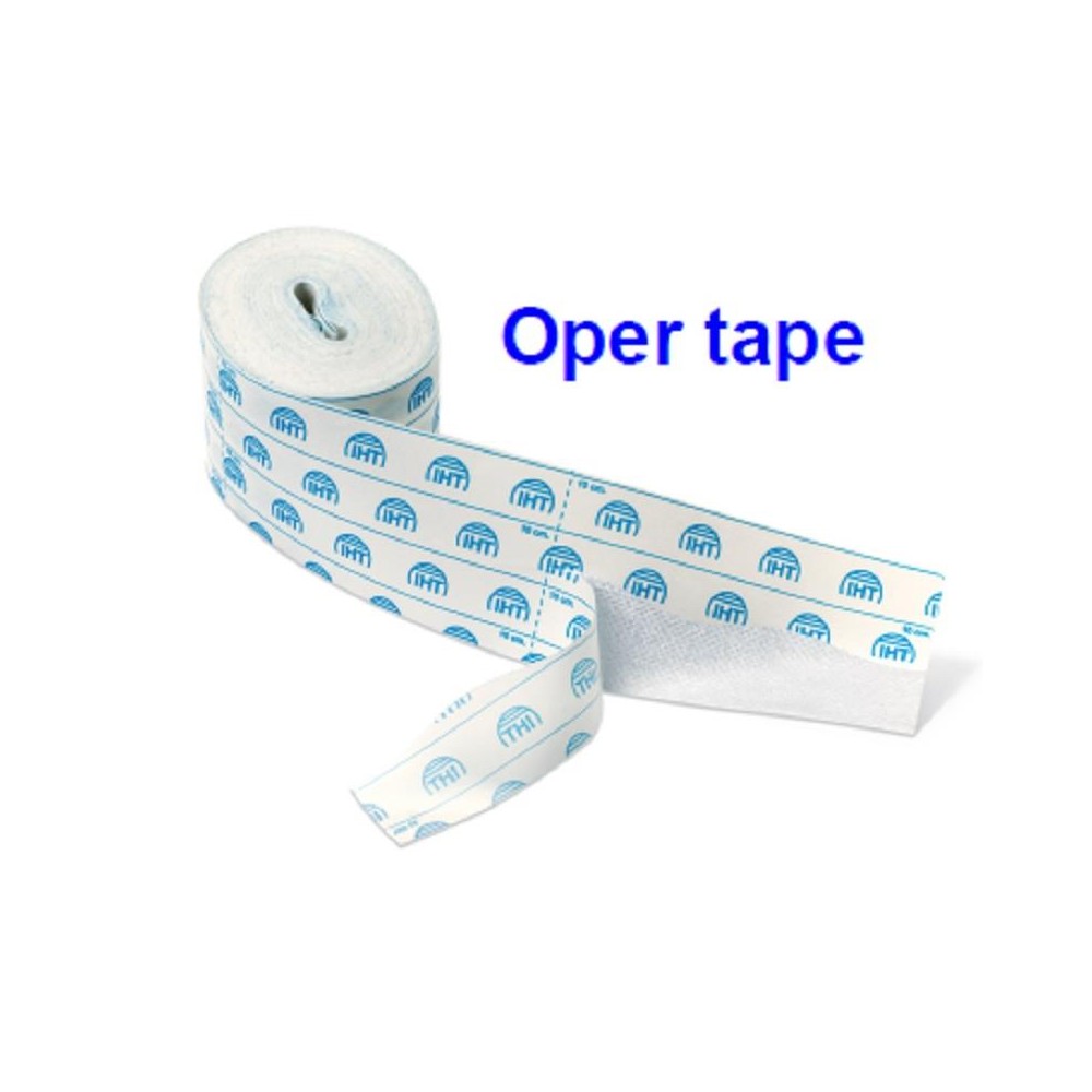 rollo elastico tnt autoadhesivo oper tape 20cm x 10m iht un