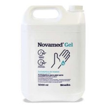 gel hidroalcoholico desinfectante de manos novamed garrafa 