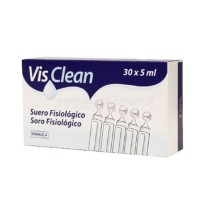 suero fisiologico esteril monodosis 5 ml visclean paq 30 u