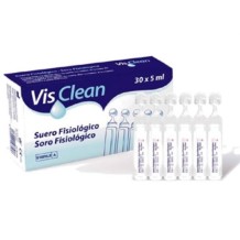 suero fisiologico esteril monodosis 5 ml visclean paq 30 u