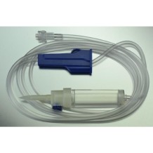 equipo de infusion de suero por gravedad cpk 20 gotas  luer 