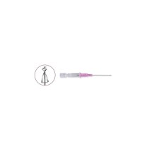cateter iv de seguridad recto 20g 1 14 11mmx32mm rosa int