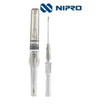 cateter iv periferico recto 16g 2 17mmx50mm gris nipro pa