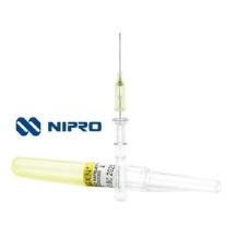 cateter iv periferico recto 24g 34 055mmx20mm amarillo ni