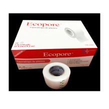 esparadrapo plastico 25 cm x 92 m transparente sin latex e