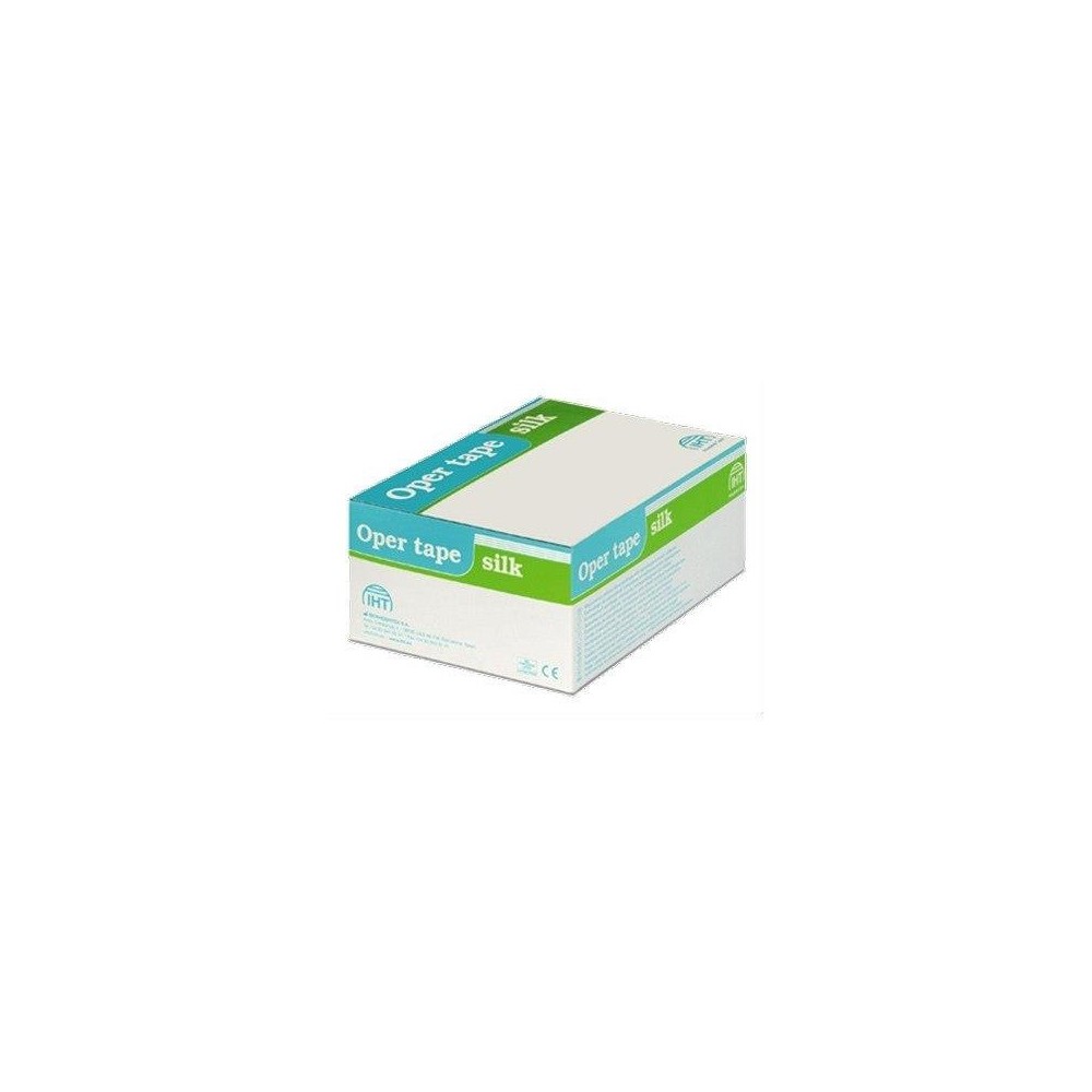 esparadrapo seda artificial 75 cm x 91m blanco sin latex o