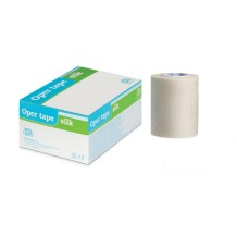 esparadrapo seda artificial 75 cm x 91m blanco sin latex o