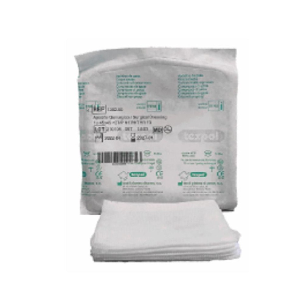 gasa esteril tnt 20 x 20 cm 10x10cm 4 capas 30grm2 sobre