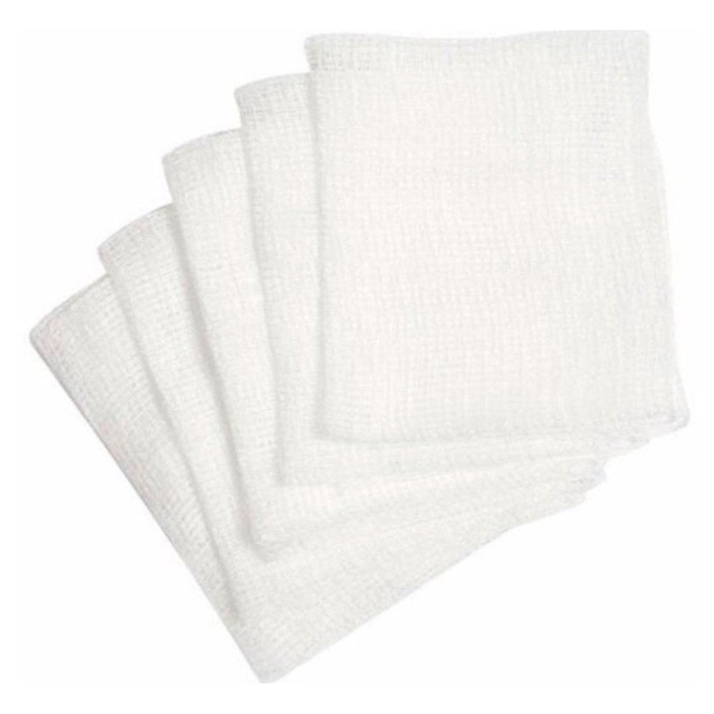 gasa esteril tnt 15 x 15 cm 75x75cm 4 capas 30grm2 sob