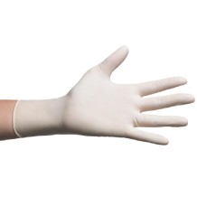 guantes latex color natural sin polvo talla xs naturflex pa