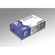 guantes vinilo transparentes sin polvo talla s santex  paq