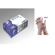 guantes vinilo transparentes sin polvo talla s santex  paq