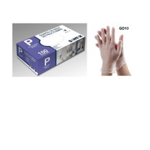 guantes vinilo transparentes sin polvo talla s santex  paq