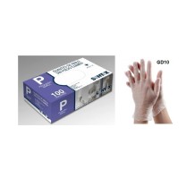 guantes vinilo transparentes sin polvo talla s santex  paq