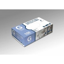 guantes vinilo transparentes sin polvo talla l santex  paq