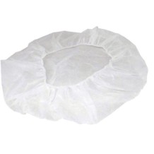 gorro desechable  flexado color blanco paq de 200 uds