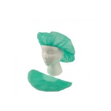 gorro quirurgico verde caja 2000 uds