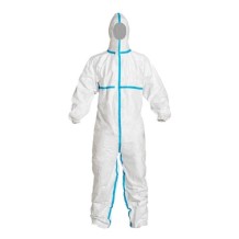 monobuzo de proteccion en tejido tntpolipropileno color bl