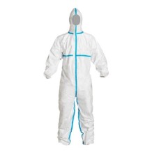 monobuzo de proteccion en tejido tntpolipropileno color bl