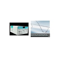 sutura no absorbible seda silkam trenzada 60 triangular 38