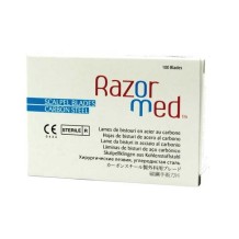 hojas de bisturi desechables esteriles n 15 razormed paq 