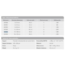 tiritas de aproximacion sutura adhesiva oper strip tnt 12x10