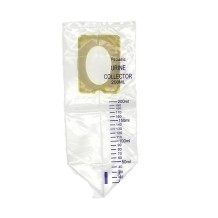 bolsa de orina pediatrica esteril 200 ml paq 100 uds