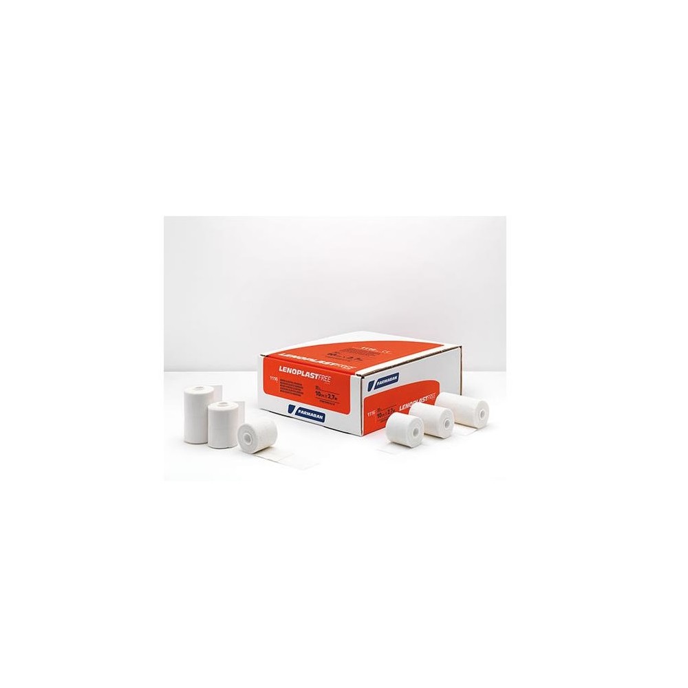 venda elastica adhesiva 75 cm x 27 m lenoplastfree unidad