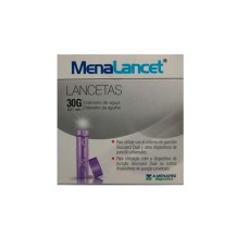 menalancet pro lancetas uso profesional bioseguridad 23g pa