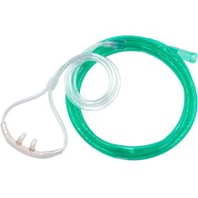 canula dividida de adulto con una linea de oxigeno 210 cm y