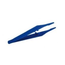 pinza de diseccion esteril azul paq 35 uds