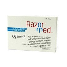hojas de bisturi desechables esteriles n 21 razormed paq 