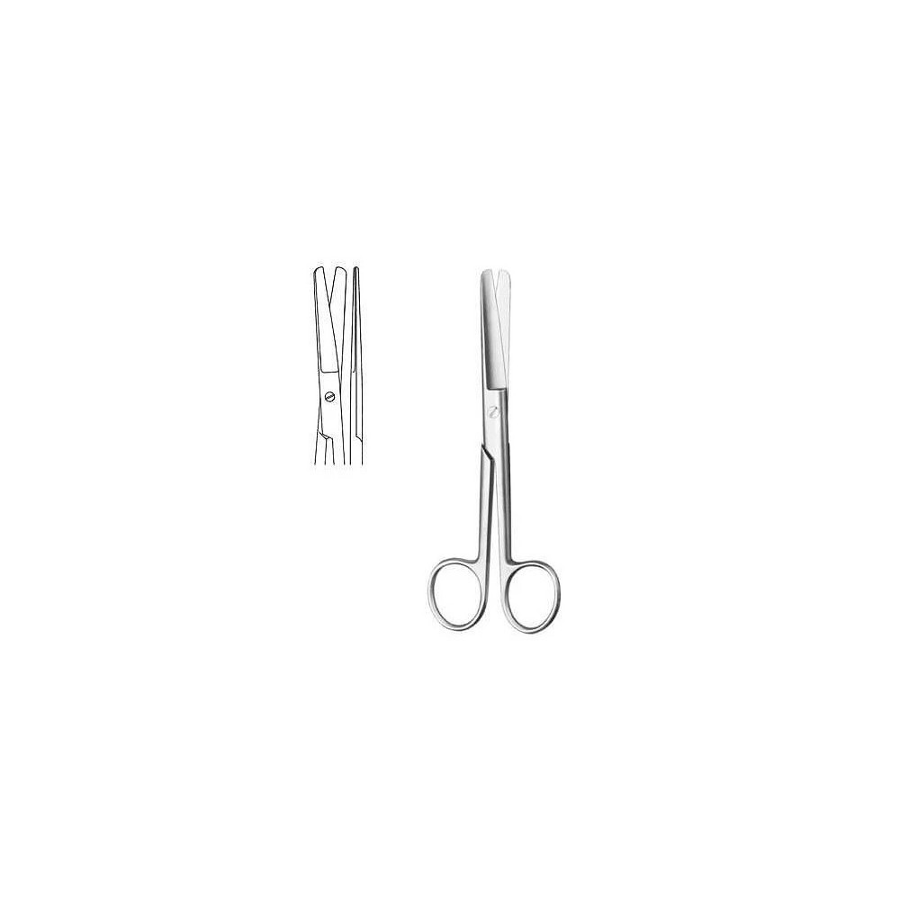 tijera quirurgica punta romaroma recta 145 mm unidad