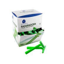 rasuradora de vello 2 hojas unidix con peine no esteril 100
